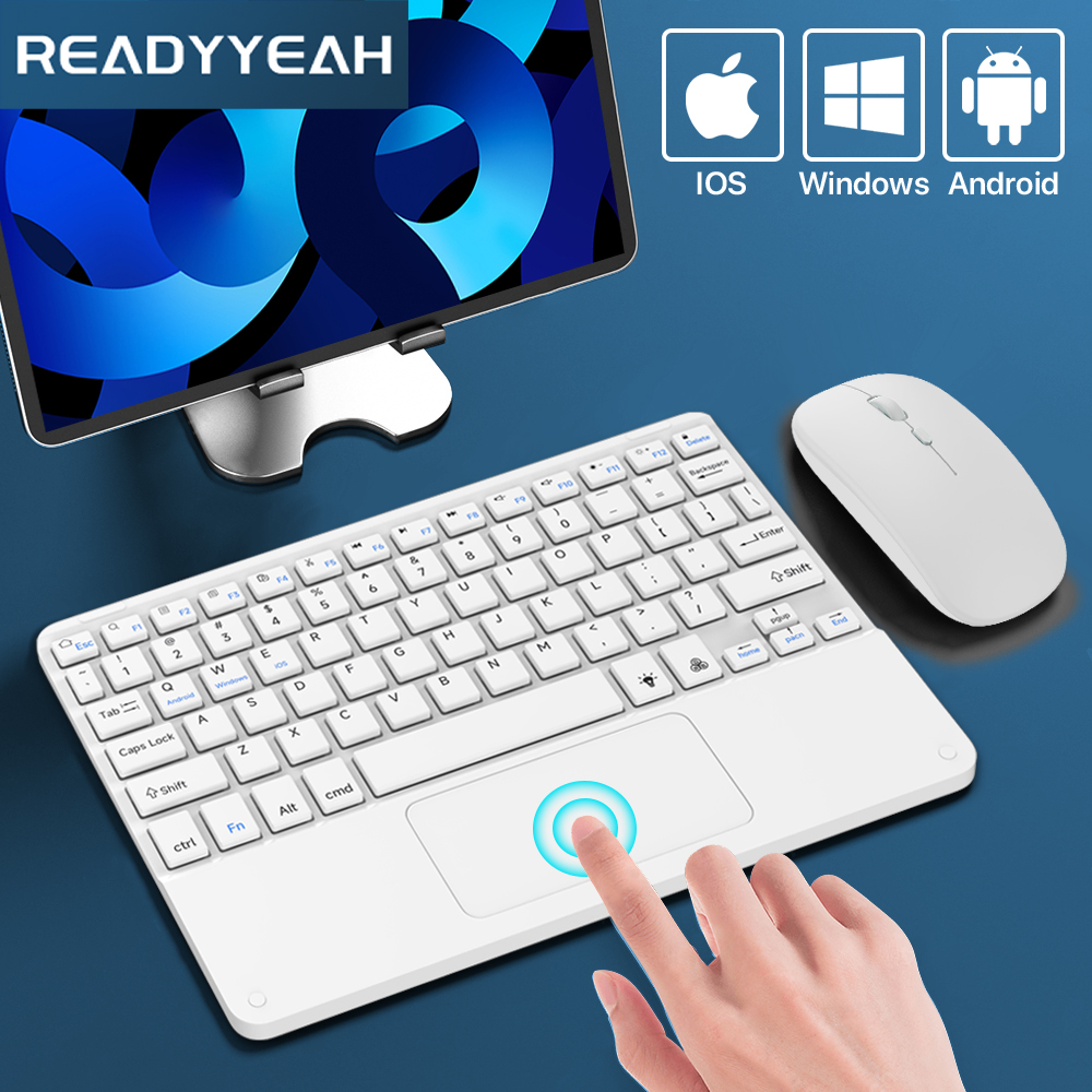 Mini Wireless Mouse - Touchpad Wireless Keyboard and Mouse Bluetooth
