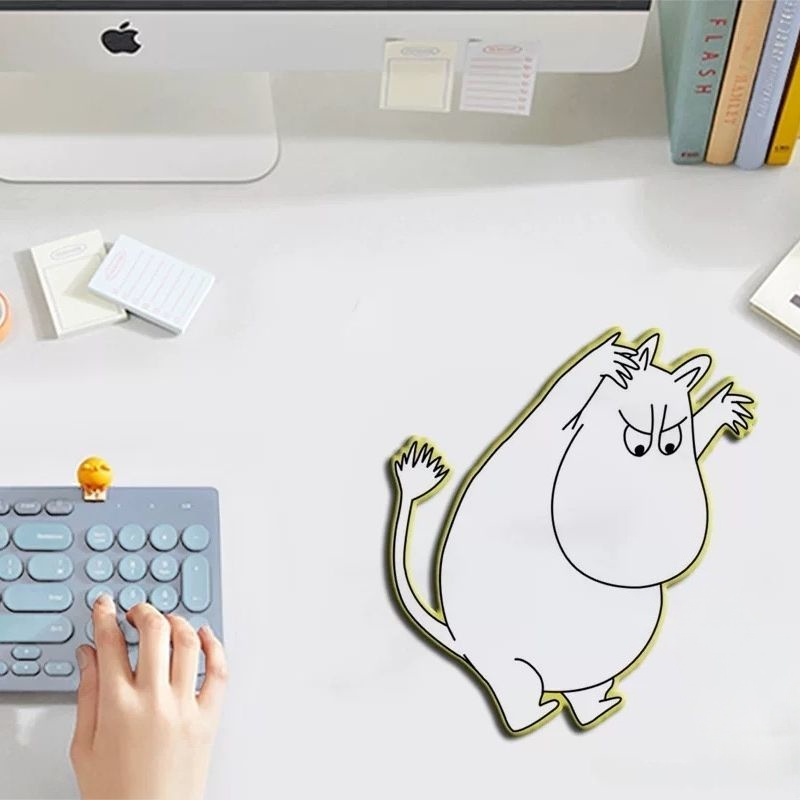 Cute Hippo Moomin Cartoon Diat - Laptop Accessories Bundle ulasan dan harga
