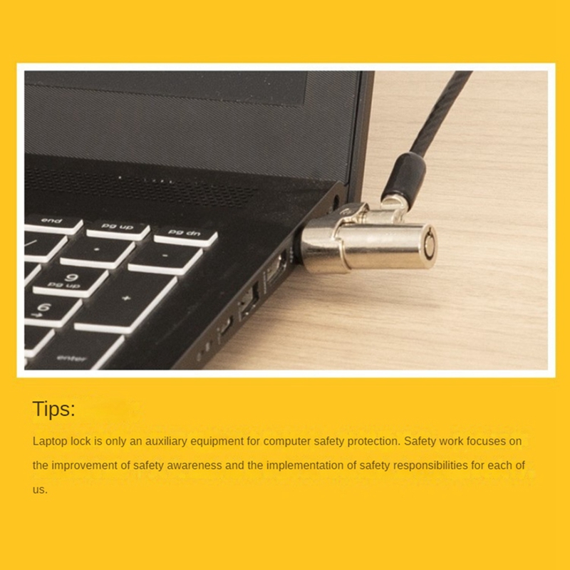 Computer Lock Laptop Lock Suit - Laptop Accessories Hp ulasan dan harga