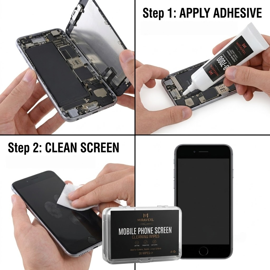 Phone Screen Disassembly Repai - Screen Cleaning Kit ulasan dan harga