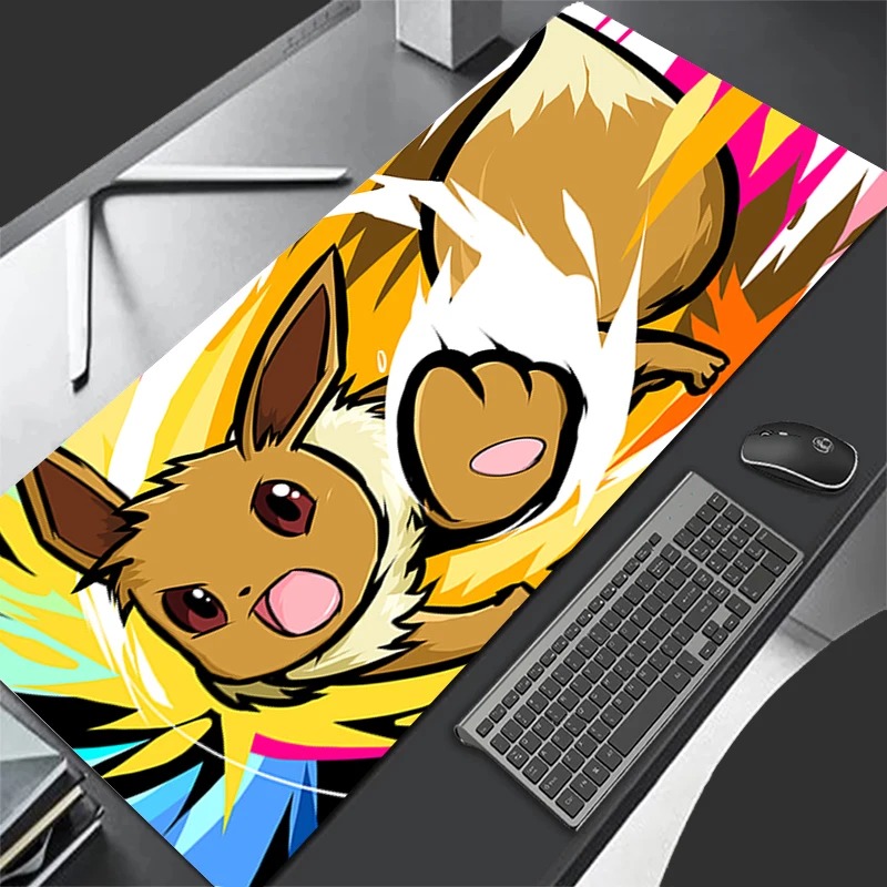 P-Pokemon Eevee Anime Gaming M - Laptop Accessories Toys ulasan dan harga