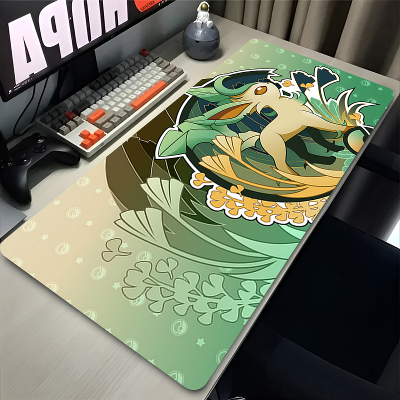 Mouse Pad Gamer P-pokemon Leaf - Laptop Accessories Toys ulasan dan harga