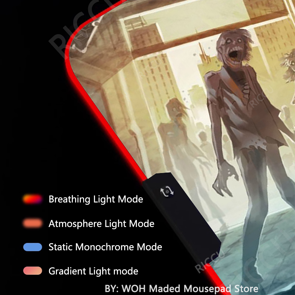 Project Zomboid Game Mousepad  - Laptop Accessories Rgb ulasan dan harga