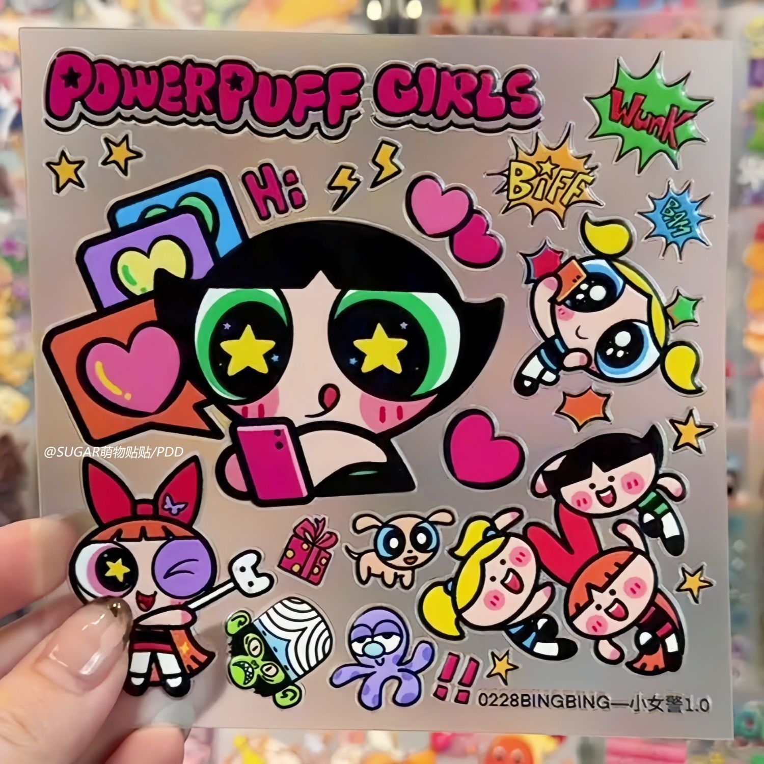 Kawaii Powerpuff Girl Characte - Laptop Accessories Toys ulasan dan harga