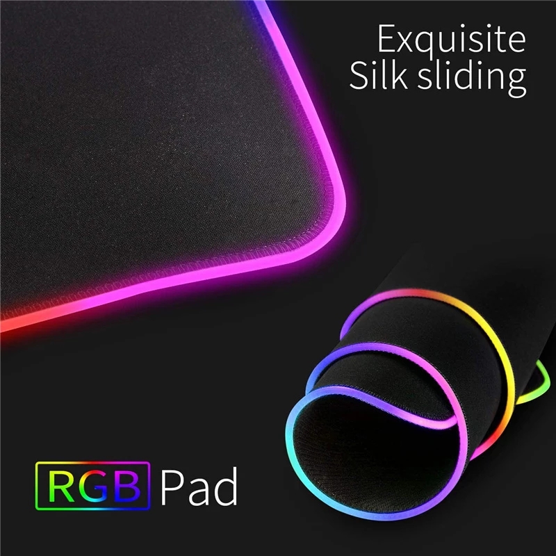 RGB Gaming Mouse Pad LED Light - Laptop Accessories Rgb ulasan dan harga