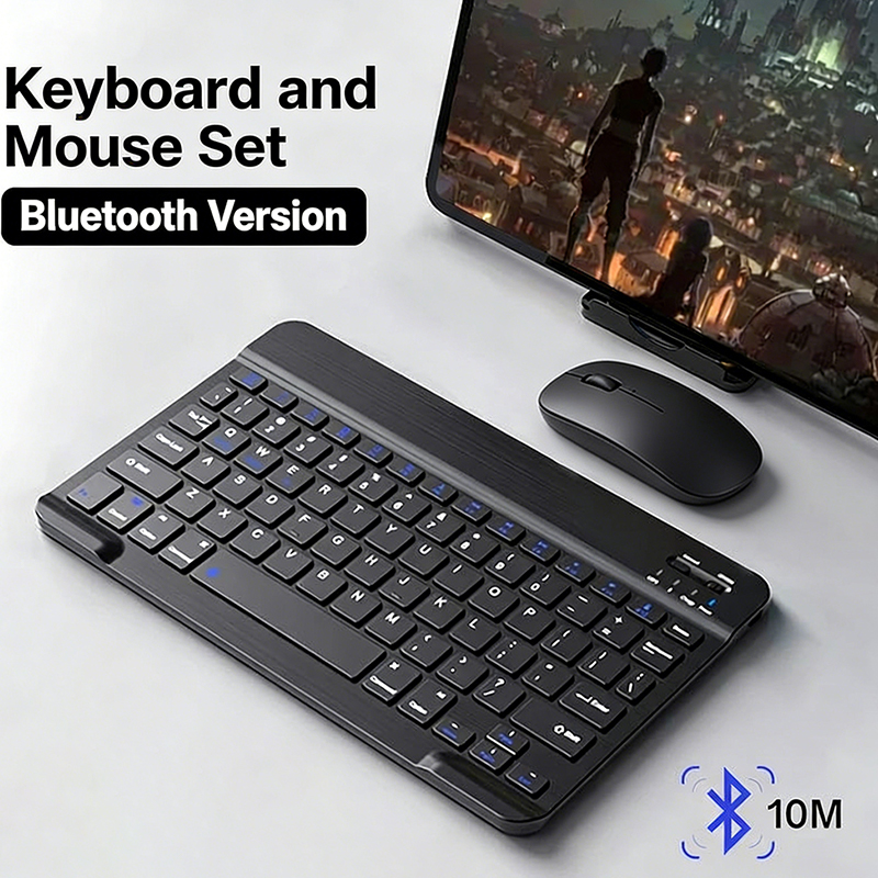 JP-Bluetooth Keyboard and Mous - Mini Wireless Mouse ulasan dan harga
