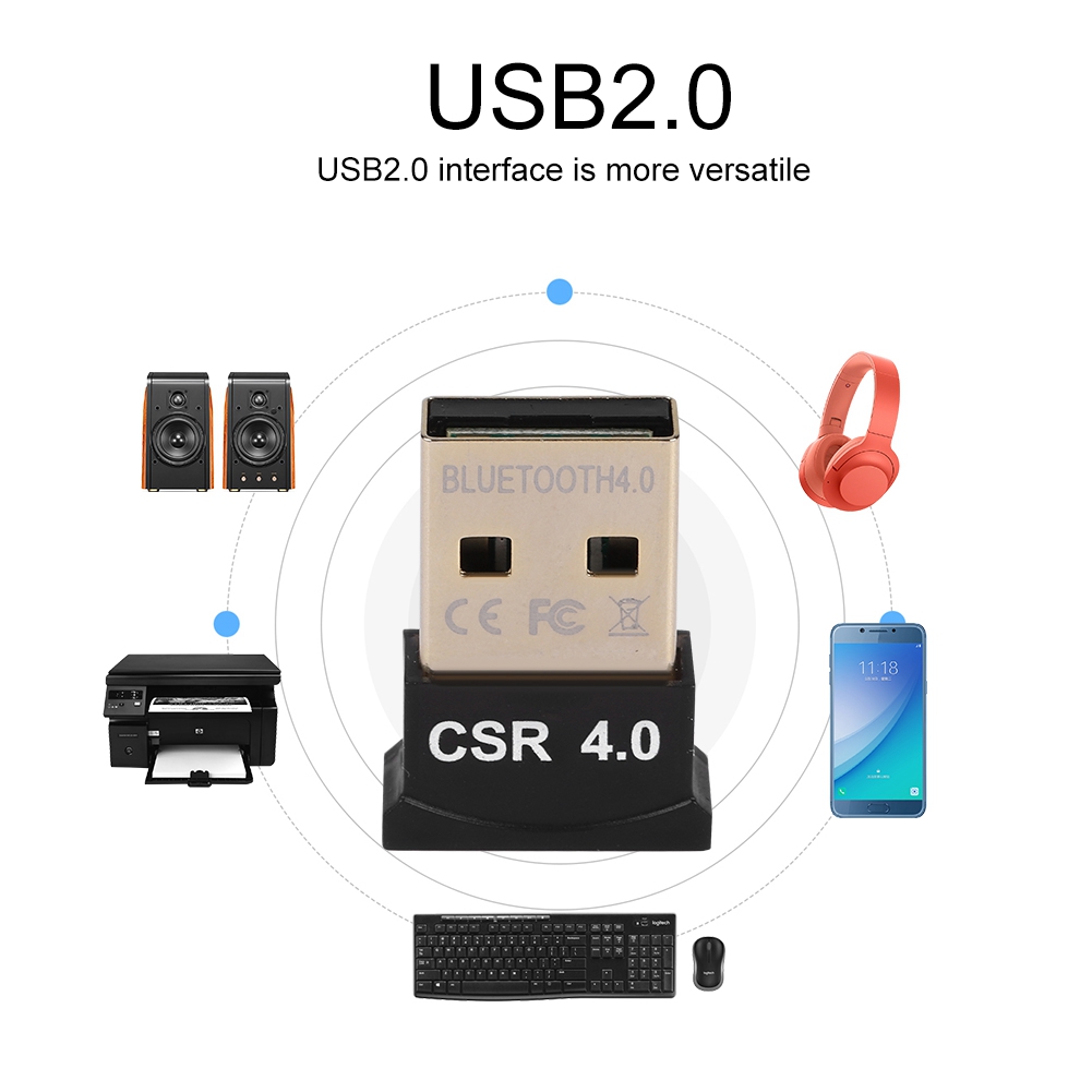 Bluetooth Adapter Wiress Dongl - Mini Wireless Mouse ulasan dan harga