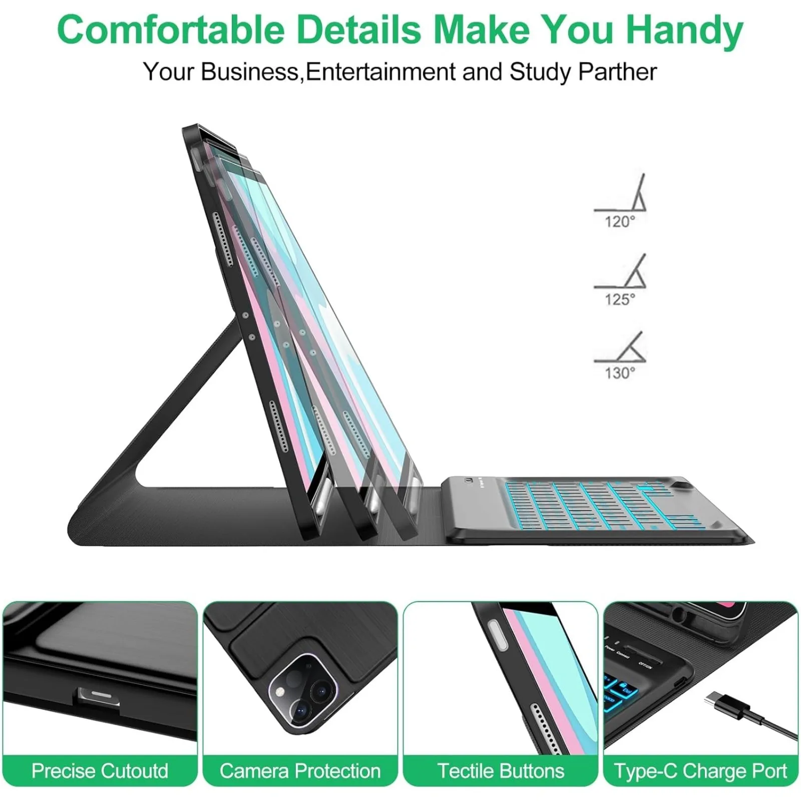 Keyboard Case & Mouse for iPad - Mini Wireless Mouse ulasan dan harga