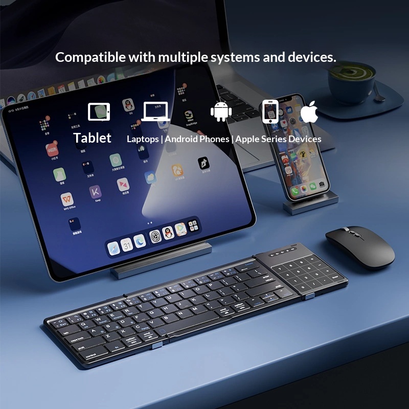 Mengzu Tri Fold Wireless Bluet - Mini Wireless Mouse ulasan dan harga
