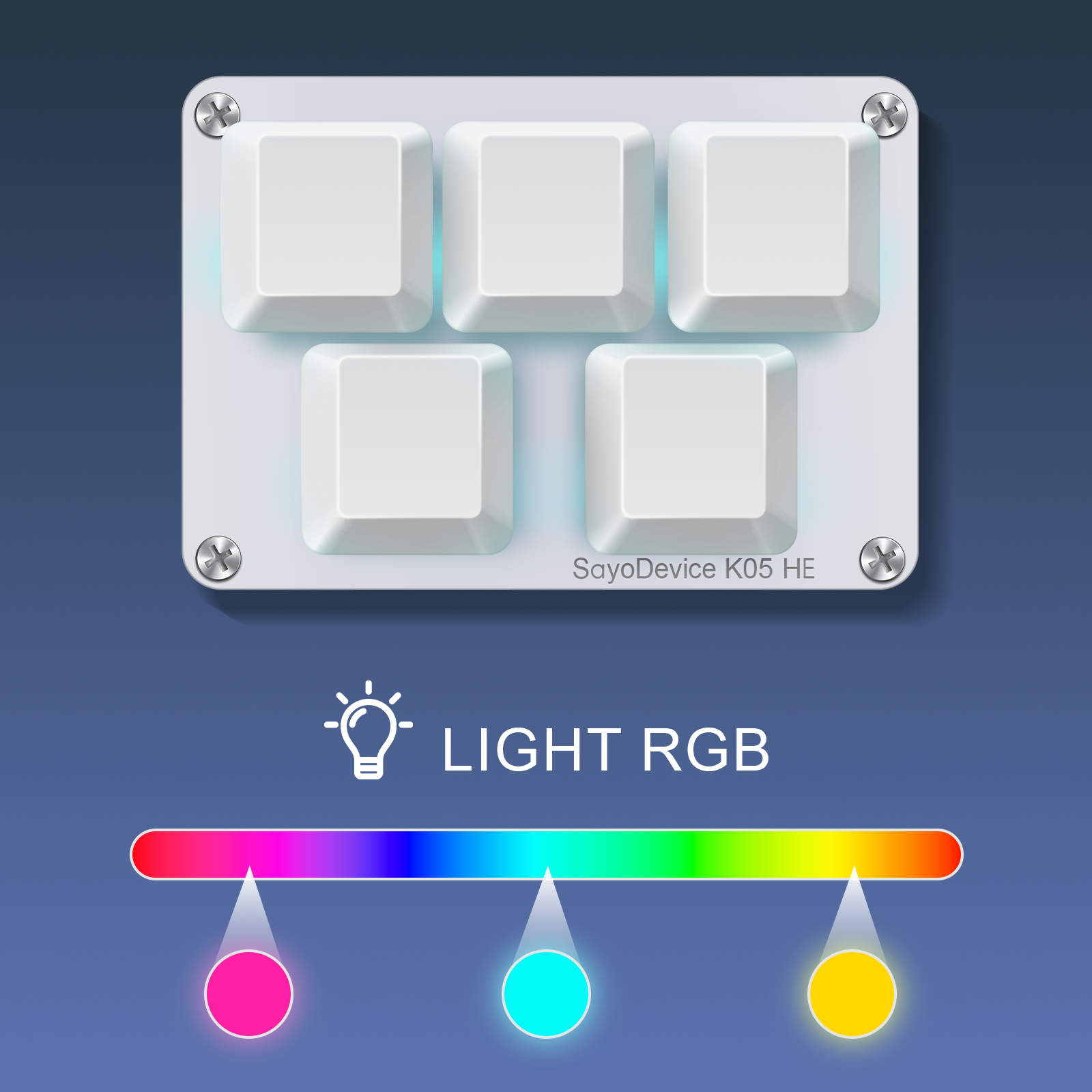 SayoDevice K05 HE Rapid Trigge - Laptop Accessories Rgb ulasan dan harga