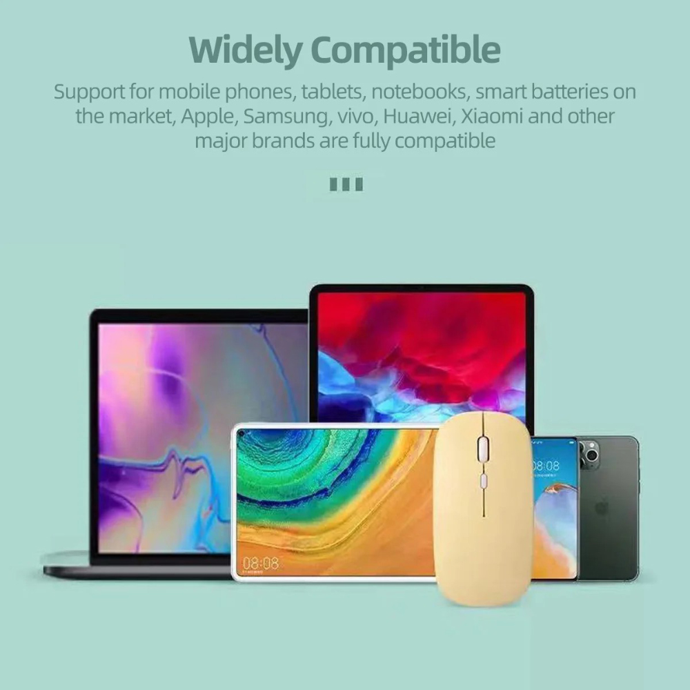 Silent Bluetooth-compatible Mo - Mini Wireless Mouse ulasan dan harga