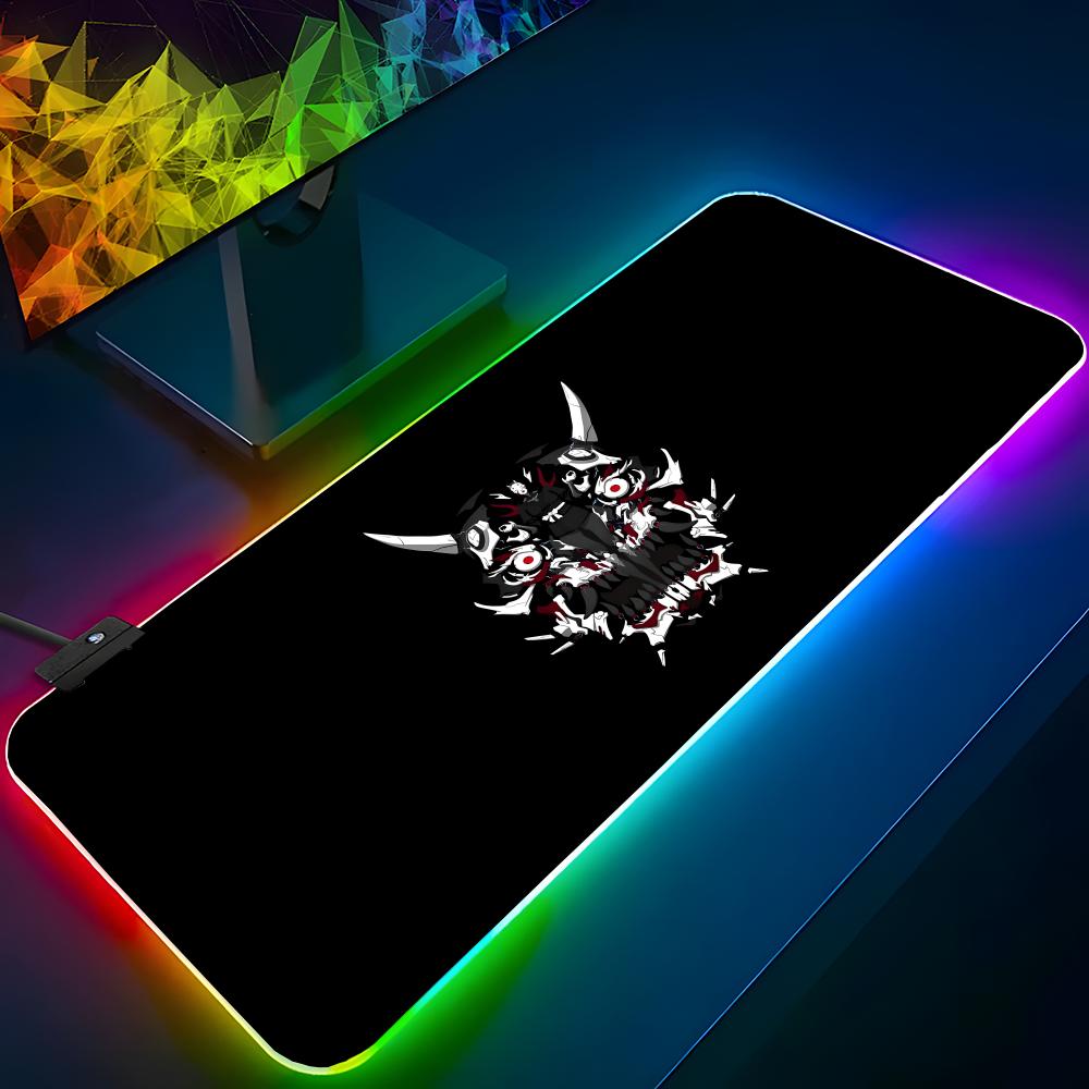 Japanese Samurai Devil Mouse P - Laptop Accessories Rgb ulasan dan harga