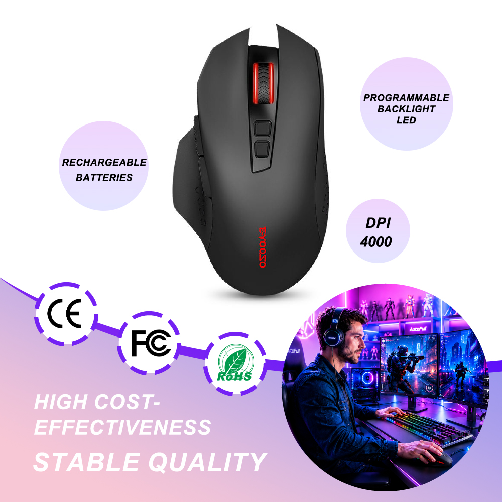 Wireless Gaming Mouse Mini Sil - Mini Wireless Mouse ulasan dan harga
